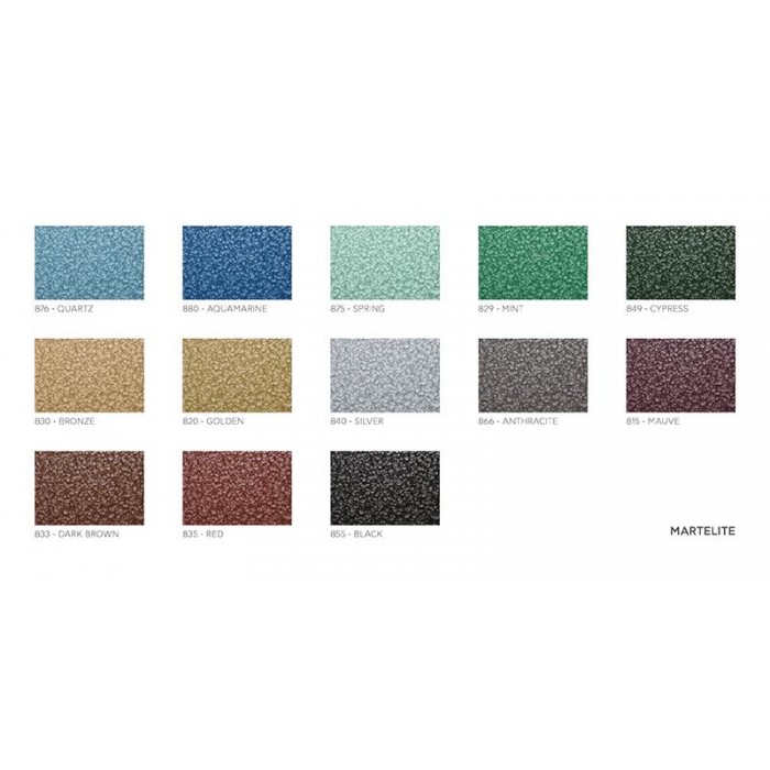 VITEX - Martelite / Σφυρήλατο Χρώμα Μεταλλικών Επιφανειών No 866 ANTHRACITE 2,5lt - 08507