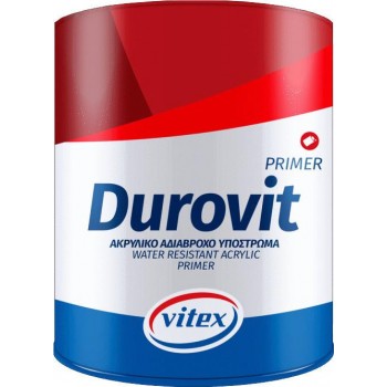 VITEX - Durovit / Ακρυλικό Αδιάβροχο Αστάρι Διαλύτου 1lt - 00464