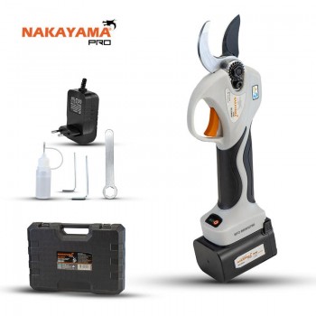 NAKAYAMA - EC1350 Battery Pruning Shears 16.8V 2Ah Cutting up to 32mm - 055648