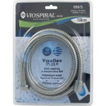 VIOSPIRAL - VIVAFLEX SPIRAL SHOWER STAINLESS STEEL RAISED 175-220cm - 00-858/S