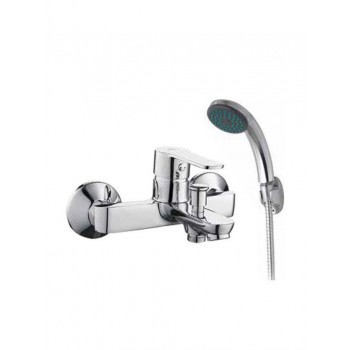 VIOSPIRAL - NIDRA Bathtub Faucet Complete Set Silver - 10-9101