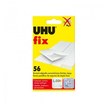 UHU - Fix Κόλλα Αυτοκόλλητο Διπλής Όψης 56TΜΧ - 7000441