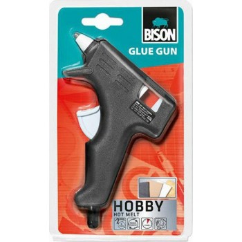 BISON - GLUE GUN HOBBY TW4 Heat Gun 20W for Silicone Rods 7mm - 6311398