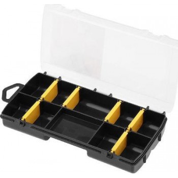 STANLEY - Basic Tool Ashtray 10 Places with Adjustable Dividers 21x11x3.5cm - STST81679-1
