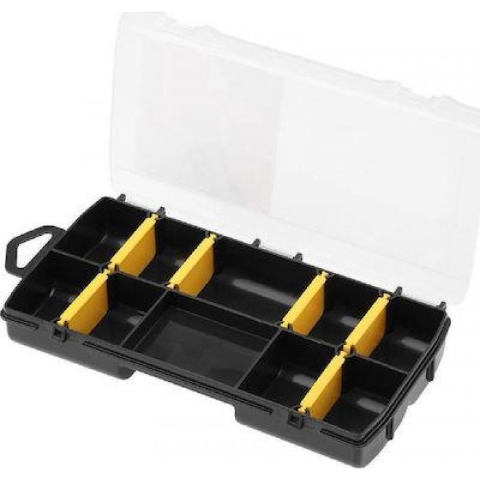 STANLEY - Basic Tool Ashtray 10 Places with Adjustable Dividers 21x11x3.5cm - STST81679-1