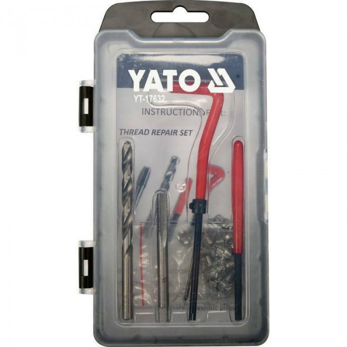 YATO - Thread Repair Set M6x1.0 20017632 - YT-17632 YATO - Thread Repair Set M6x1.0 20017632 - YT-17632