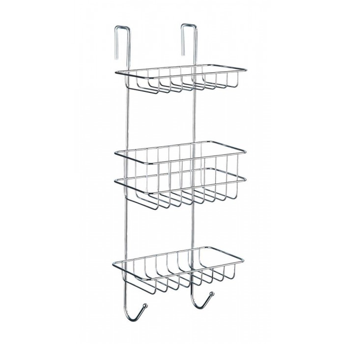 WENKO - Revigo Shower shelf with 3 shelves Inox - 167771121