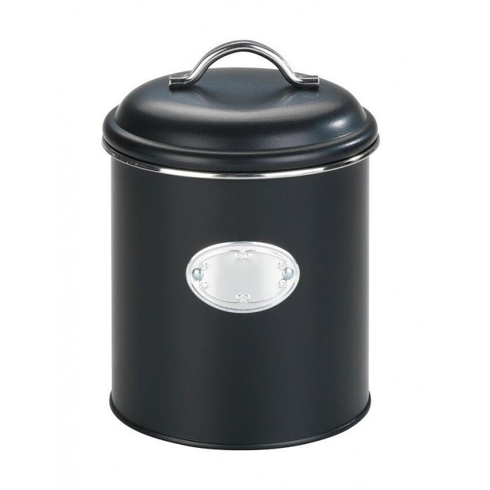 Wenko - ΜΕΤΑΛΛΙΚΟ ΚΟΥΤΙ ΑΠΟΘΗΚΕΥΣΗΣ ΜΑΥΡΟ 1,6lt - 540681121 Wenko - ΜΕΤΑΛΛΙΚΟ ΚΟΥΤΙ ΑΠΟΘΗΚΕΥΣΗΣ ΜΑΥΡΟ 1,6lt - 540681121