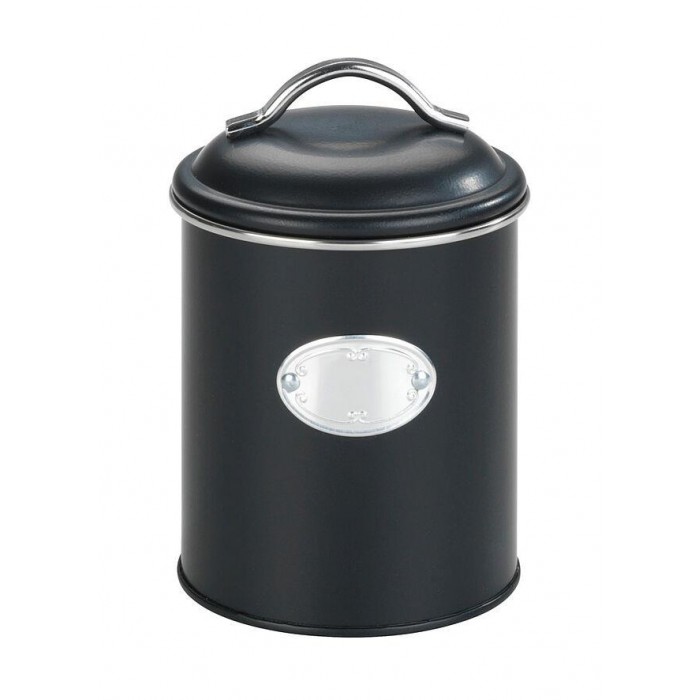 Wenko - ΜΕΤΑΛΛΙΚΟ ΚΟΥΤΙ ΑΠΟΘΗΚΕΥΣΗΣ ΜΑΥΡΟ 1lt - 540671121 Wenko - ΜΕΤΑΛΛΙΚΟ ΚΟΥΤΙ ΑΠΟΘΗΚΕΥΣΗΣ ΜΑΥΡΟ 1lt - 540671121