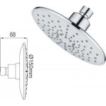 VIOSPIRAL - ELLIS Round Shower Head 15cm - 06-2060/S