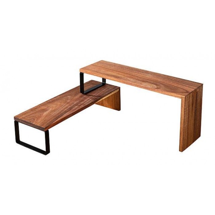 WENKO - Vali Acacia Kitchen Shelf in Acacia Wood - 550971121 WENKO - Vali Acacia Kitchen Shelf in Acacia Wood - 550971121