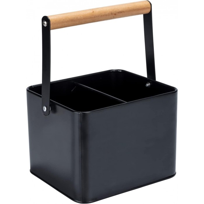 WENKO - Baco Utensil storage basket black - 550231121 WENKO - Baco Utensil storage basket black - 550231121