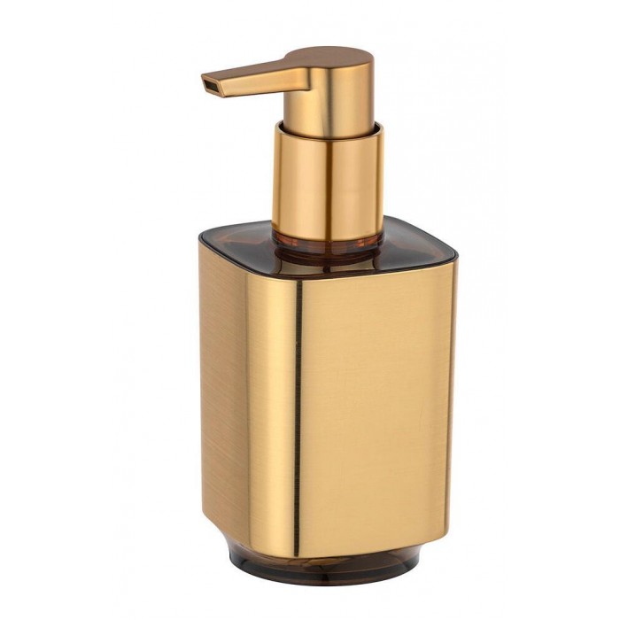 WENKO - AURON WET SOAP DISPENSER PLASTIC GOLD - 241611121