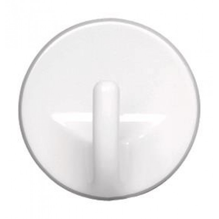 WENKO - WHITE ROUND HOOK SET 3PCS - 443301121