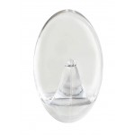 WENKO - MAXI SET OF TRANSPARENT HOOKS 2PCS - 234571121