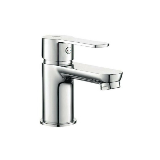 Viospiral - Nidra Αναμεικτική Μπαταρία Νιπτήρα Ασημί - 10-09100