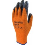 BORMANN - BPP221 Γάντια Εργασίας Νιτριλίου No 9 Πορτοκαλί 12TMX - 023296