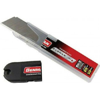 Benman - Falcetta Blades 25x0.7mm 10PCS - 71080