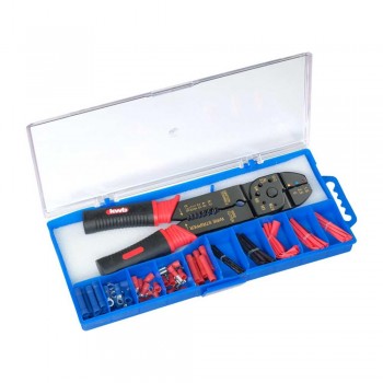 KWB - CABLE STRIPPER AND CABLE CONNECTOR SET & THERMAL 91PCS - 49403210