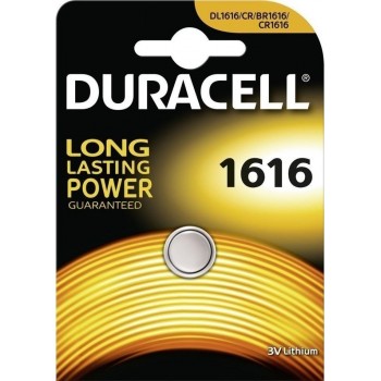 Duracell - CR1616 Lithium Watch Battery 3V 1PCS - D790121G