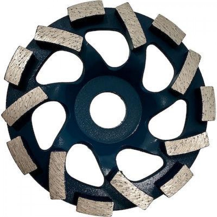 BORMANN - BHT2305 "Multi" Sanding Disc for Structural, Natural Materials Φ125X22,23X5mm - 061830