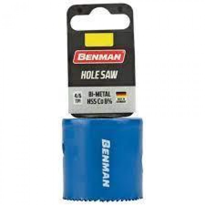 Benman - Bi-Metal Cobalt 8% 4/6 TPI Cup Drill No. 121mm - 72759 Benman - Bi-Metal Cobalt 8% 4/6 TPI Cup Drill No. 121mm - 72759