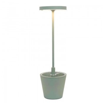 Zafferano - Poldina Reverso Outdoor LED Table Lamp 2.3W IP54 Light Green - LD0420G3