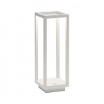 Zafferano - Tavolo Table Decorative LED Luminaire in White Color 10x10x29,3cm - LD0258B3