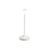 Zafferano - LED Pina Pro Table Decorative Luminaire Rechargeable White IP54 - LD0650B3