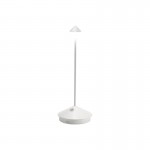 Zafferano - LED Pina Pro Table Decorative Luminaire Rechargeable White IP54 - LD0650B3