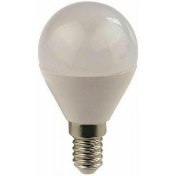 Eurolamp - Σφαιρική Λάμπα LED για Ντουί 8WE14 3000K Θερμό Λευκό 690lumen - 180-77312