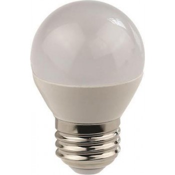 Eurolamp - Σφαιρική Λάμπα LED για Ντουί 7WE27 6500K και Σχήμα G45 Ψυχρό Λευκό 630lumen - 147-77334