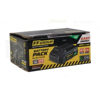 FF GROUP ΜΠΑΤΑΡΙΑ ΛΙΘΙΟΥ 20V/2.0Ah 41322 FF GROUP ΜΠΑΤΑΡΙΑ ΛΙΘΙΟΥ 20V/2.0Ah 41322