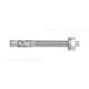 FF GROUP WEDGE ANCHOR, LONG THREAD, 1 CLIP WITH WASHER & NUT M14X120 20PCS 39048 FF GROUP WEDGE ANCHOR, LONG THREAD, 1 CLIP WITH WASHER & NUT M14X120 20PCS 39048