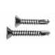 FF GROUP PHILLIPS FLAT HEAD SELF DRILLING SCREWS ZINC PLATED Μ4 2Χ25 1000ΤΜΧ 25971