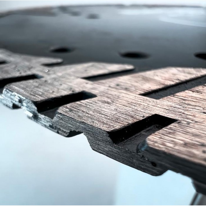BORMANN BHT2070 DIAMOND SAW DISK TRIANGLE TURBO Φ115x2.0x22.2mm 8mm 043942 BORMANN BHT2070 DIAMOND SAW DISK TRIANGLE TURBO Φ115x2.0x22.2mm 8mm 043942