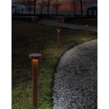 ZAFFERANO CIOTTOLO LED WALL LIGHT 133X124X49mm CORTEN LD0480R3 ZAFFERANO CIOTTOLO LED WALL LIGHT 133X124X49mm CORTEN LD0480R3