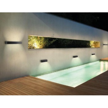 ZAFFERANO SLAT LED WALL LIGHT 45X180X30mm DARK GREY LD0150G3 ZAFFERANO SLAT LED WALL LIGHT 45X180X30mm DARK GREY LD0150G3
