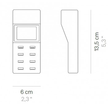 ZAFFERANO MULTI-SOCKET USB CHARGER LD0340RA ZAFFERANO MULTI-SOCKET USB CHARGER LD0340RA