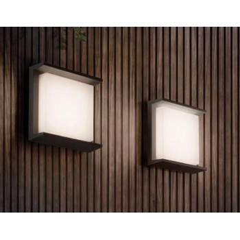 ZAFFERANO LED OUTDOOR WALL LIGHTING CARBON LD0138G3 ZAFFERANO LED OUTDOOR WALL LIGHTING CARBON LD0138G3