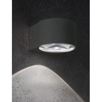ZAFFERANO LENS WALL LED LIGHT, DARK GREY LD0751G3 ZAFFERANO LENS WALL LED LIGHT, DARK GREY LD0751G3