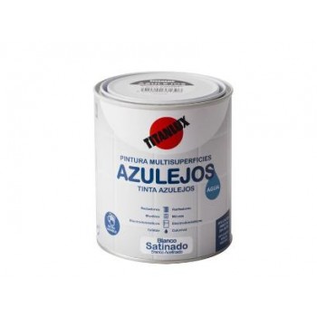 TITANLUX AZULEJOS - WATER PAINT FOR TILES - GLOSSY WHITE - 0660108