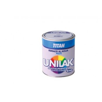 TITAN - UNILAK MATT UNILAK MATT WATER COLOR - WHITE - 750ML -12045