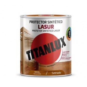 TITAN - PROTECTOR SINTETICO LASUR TITANLUX - ROBLE - 750ML - 12256