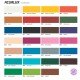 TITAN - AQUALUX SATIN WATER COLOR FOR PAINTING AND HANDICRAFTS - 811 BLACK 75ML- 13092.811