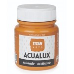 TITAN - AQUALUX SATIN WATER COLOR FOR PAINTING AND HANDICRAFTS - 823  SATIN AVELLANA 100ML- 13092.823