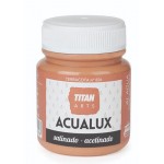 TITAN - AQUALUX SATIN WATER COLOR FOR PAINTING AND HANDICRAFTS - 826 TERRACOTA 100ML- 13092.826
