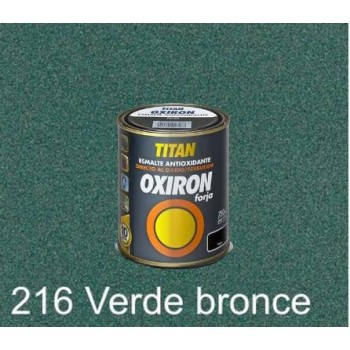 TITAN OXIRON METALS ANTI-RUSTY - 216 VERDE BRONCE - 750ML