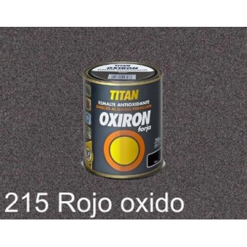 TITAN OXIRON ΑΝΤΙΣΚΩΡΙΑΚΟ ΜΕΤΑΛΛΩΝ - 215 ROJO OXIDO - 750ML