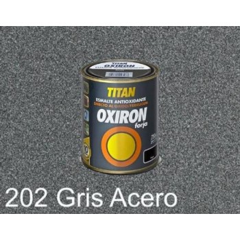 TITAN OXIRON METALS ANTI-RUSTY - 202 GRIS ACERO - 750ML